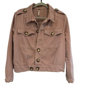 Free People Denim Jacket M